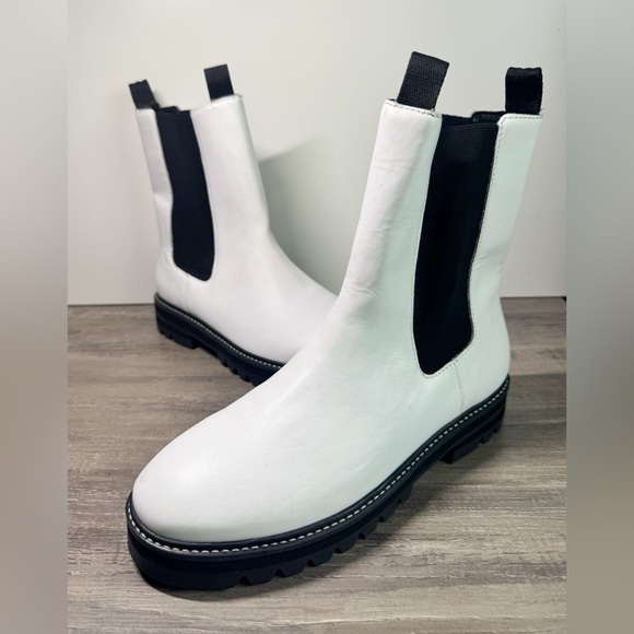 Shoes - ASTER Diana Lugsole leather boots Womens 10 EUC